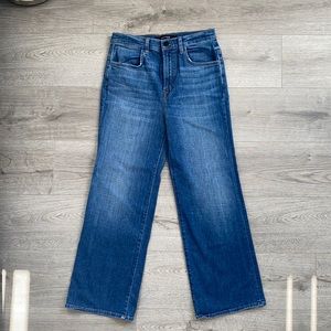 J Brand wide legged jeans